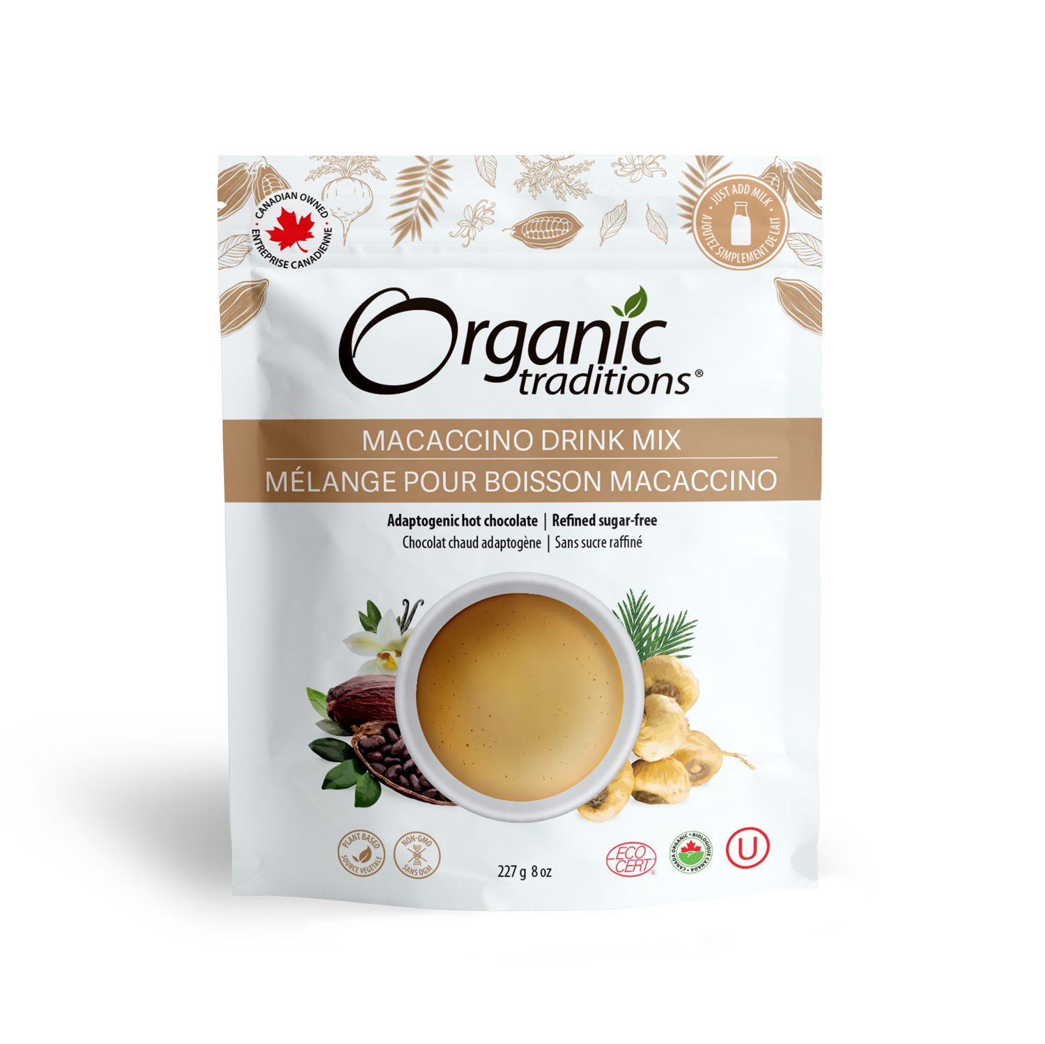 Organic Traditions Organic Macaccino Drink Mix