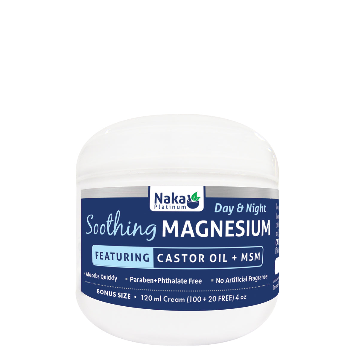 Naka Soothing Magnesium with Castor Oil + MSM