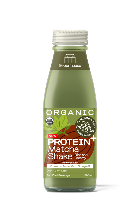 Greenhouse Organic Matcha Protein Shake