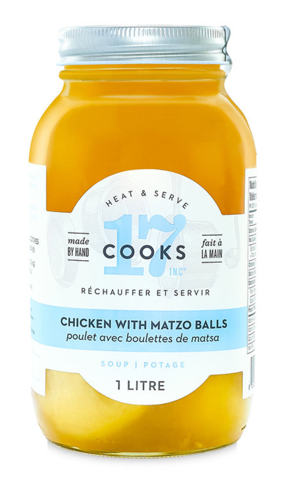 17 Cooks Chicken With Matzo Balls