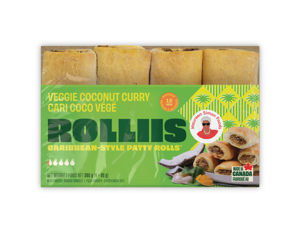 Carribean Curry Veggie Rolliis