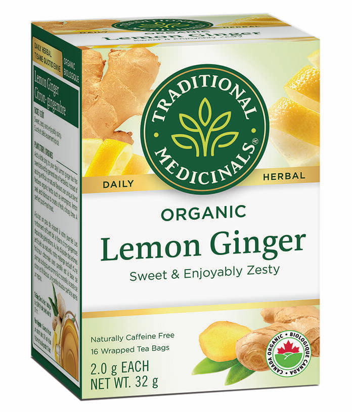 Traditional Medicinals Organic Lemon Ginger