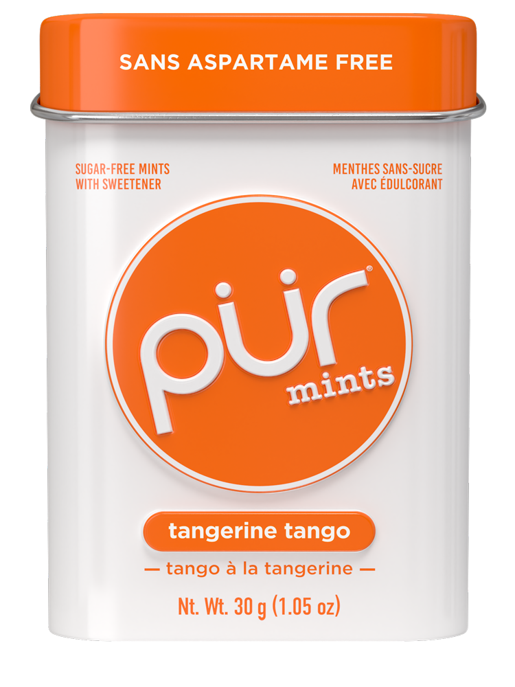 Pur Tangerine Tango Aspartame-Free Mints