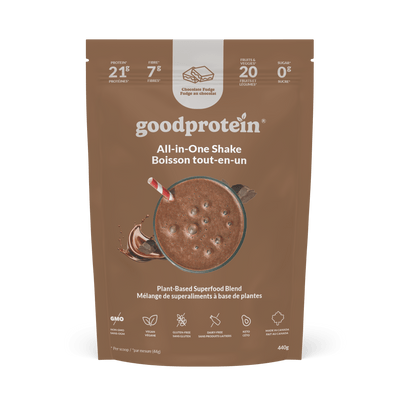 Good Protein Chocolate Fudge Plant-Based All-in-One Protein