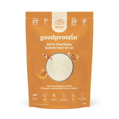 Salted Caramel Plant-Based All-in-One Protein