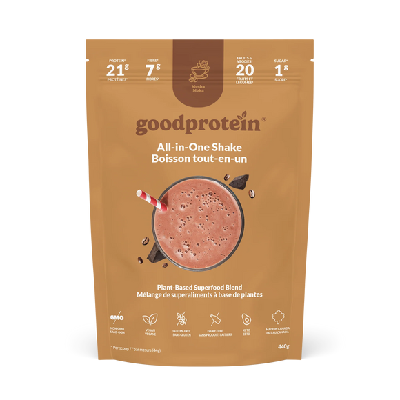 Mocha Plant-Based All-in-One Protein