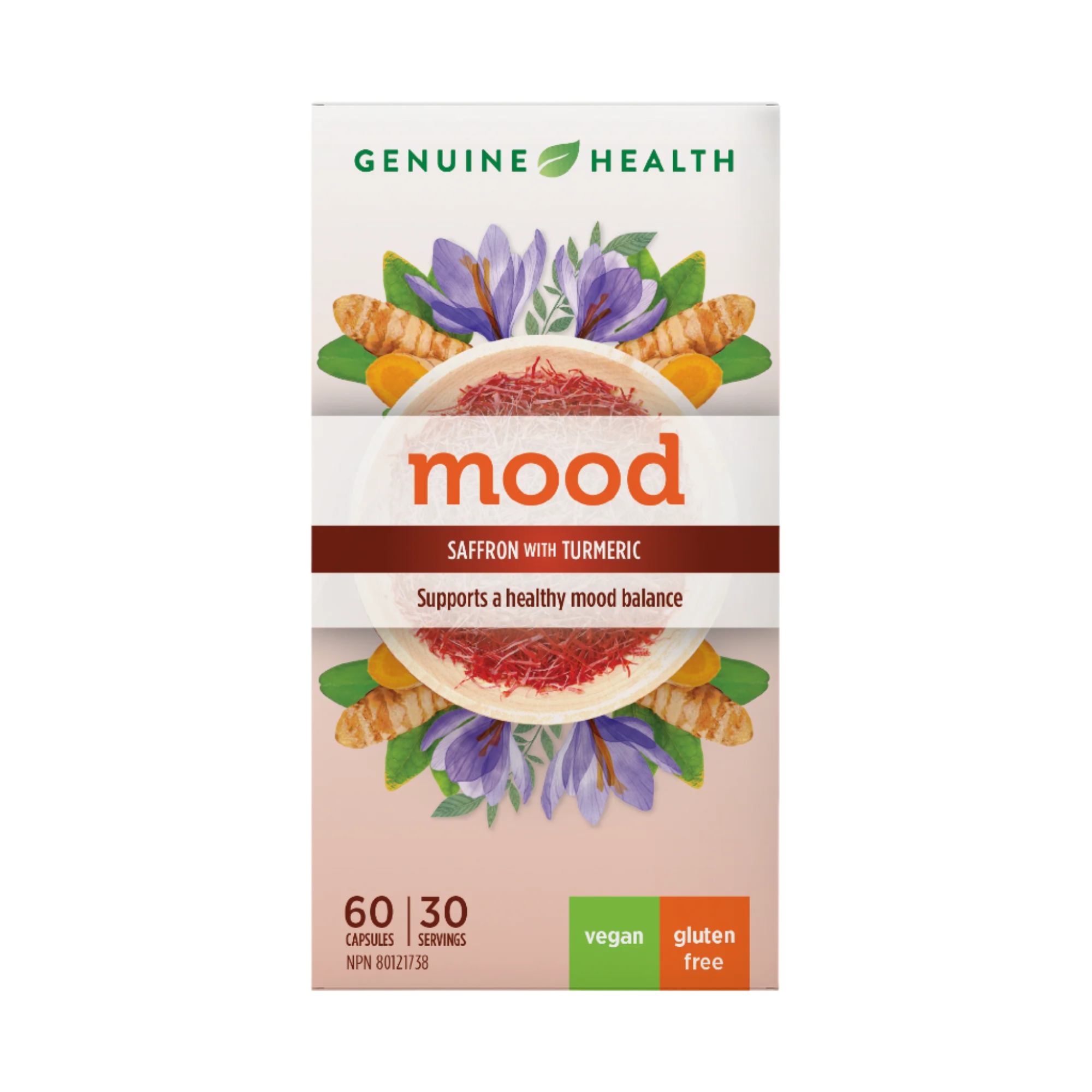Genuine Health Mood Saffron & Turmeric