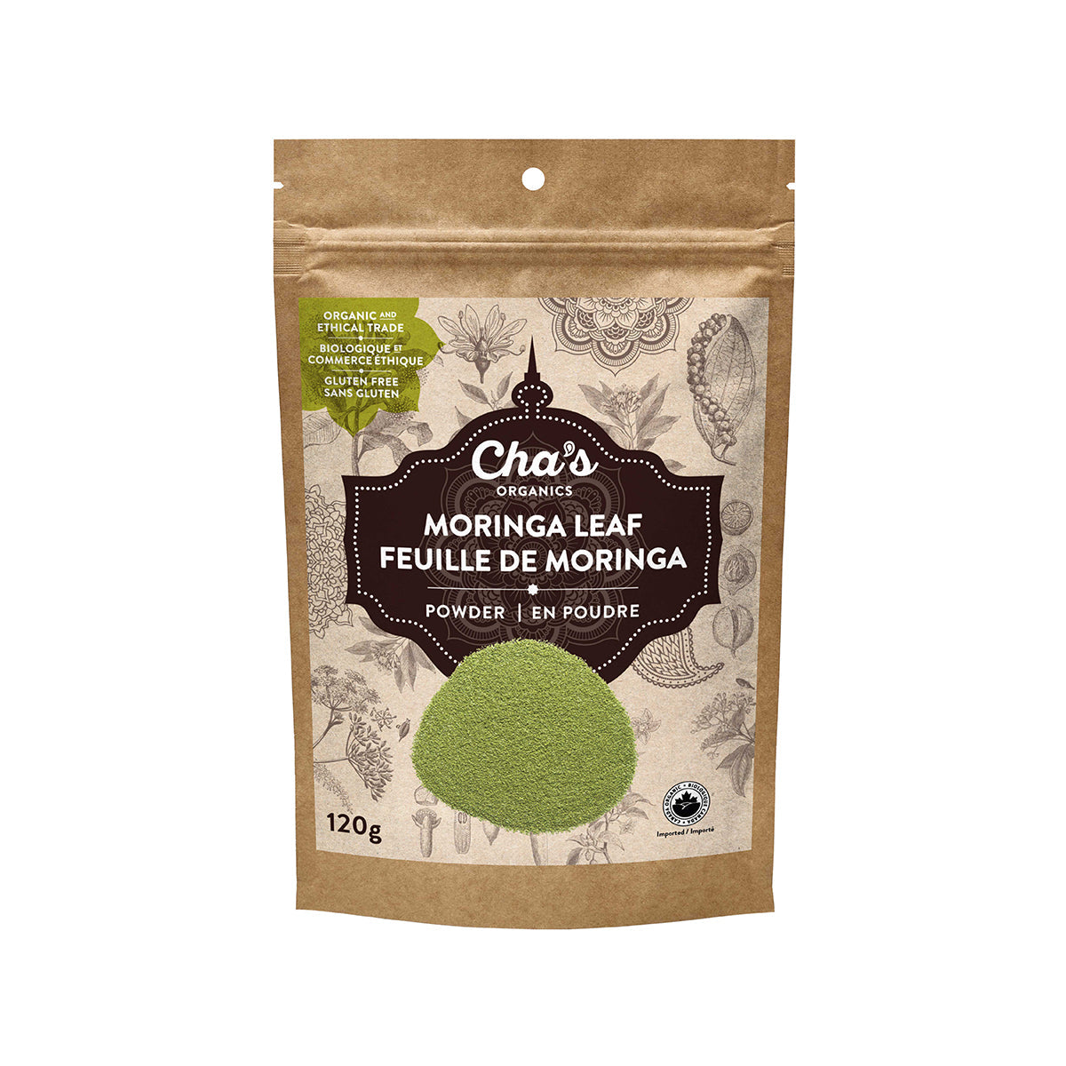 Cha's Organics Moringa Leaf Powder