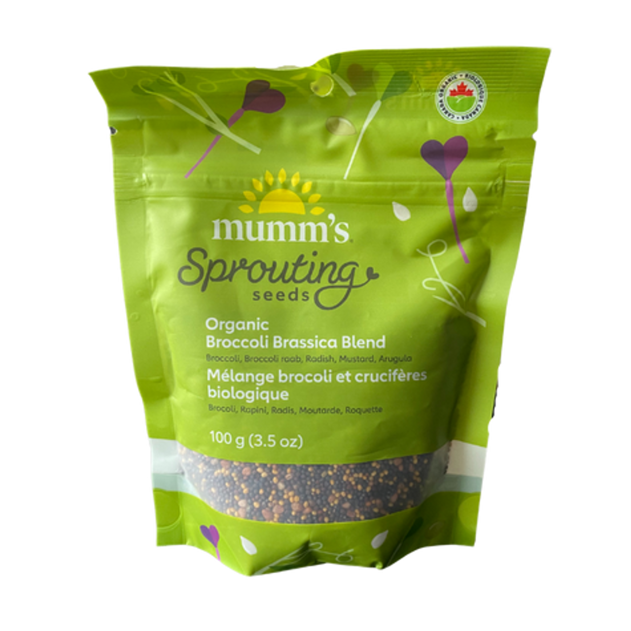 Mumm's Sprouting Seeds Broccoli Brassica Blend