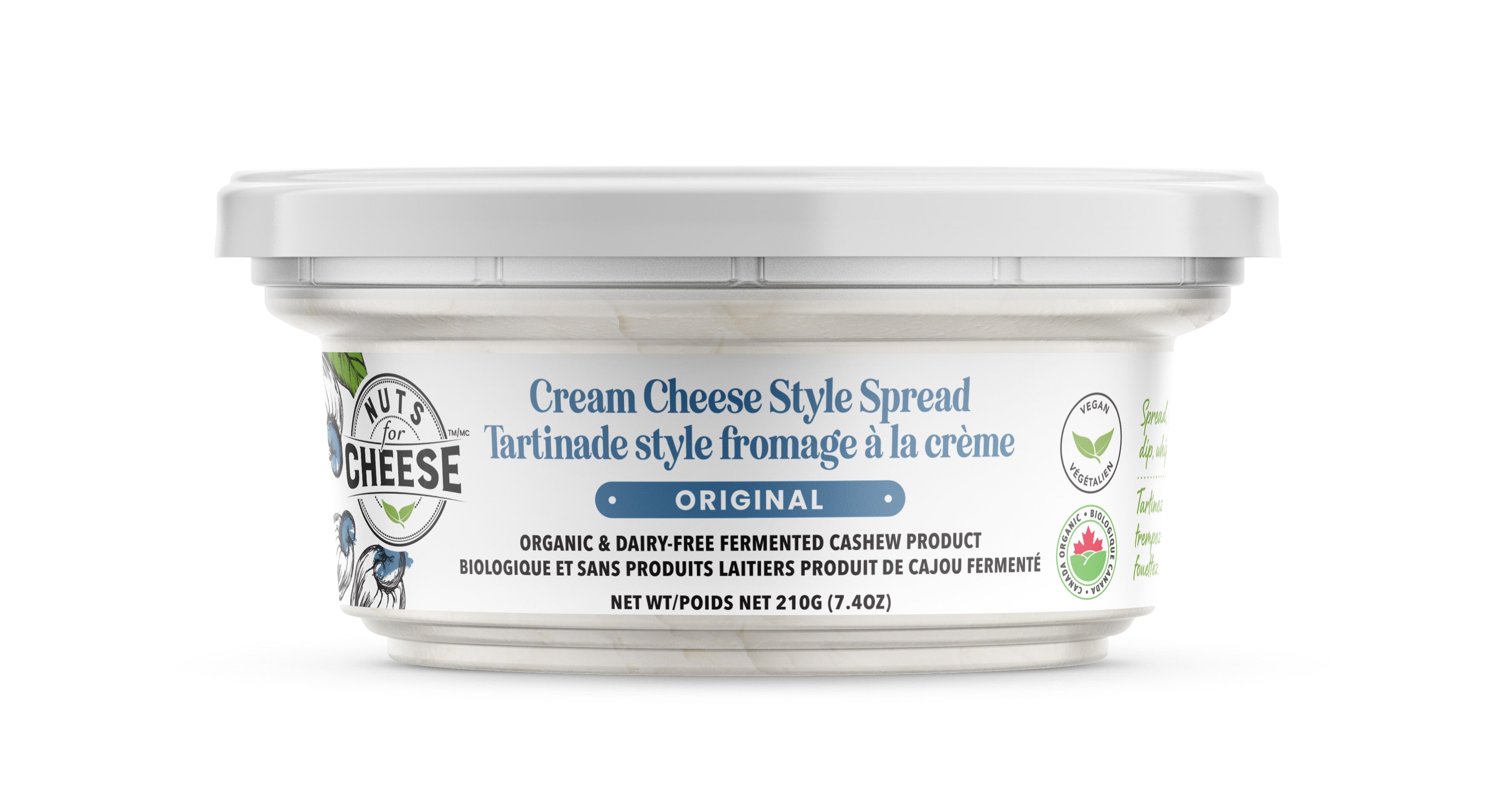 Nuts For Cheese Dairy-Free Original Cream Cheese