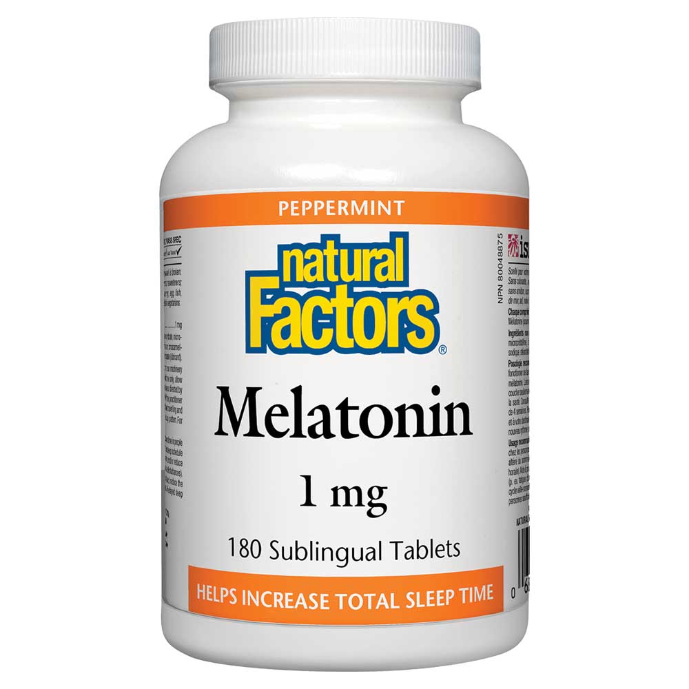 Natural Factors Melatonin 1mg