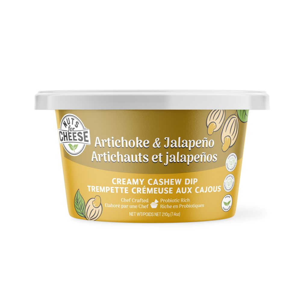 Nuts For Cheese Artichoke & Jalapeno Creamy Cashew Dip