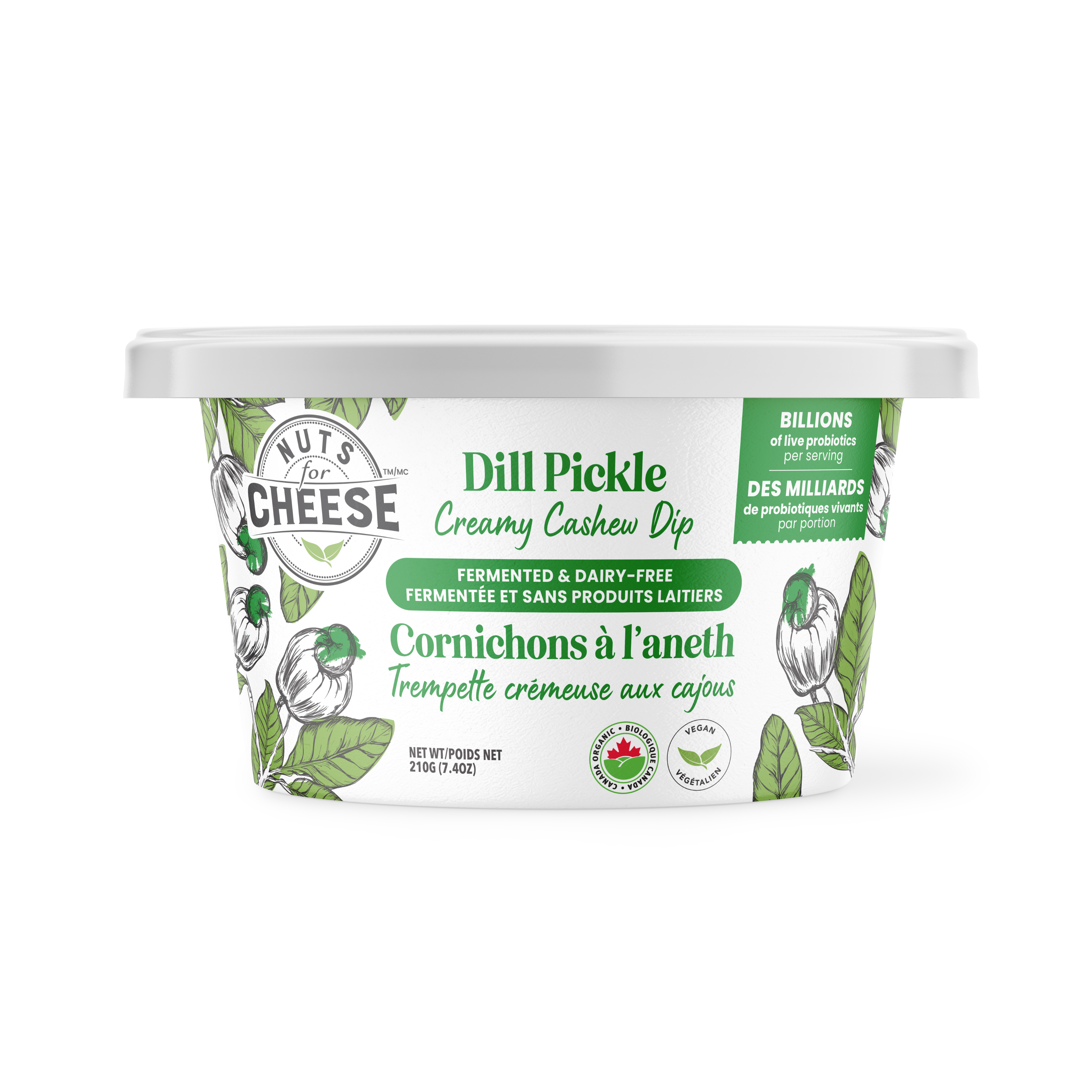 Dill Pickle Creamy Cashew Dip