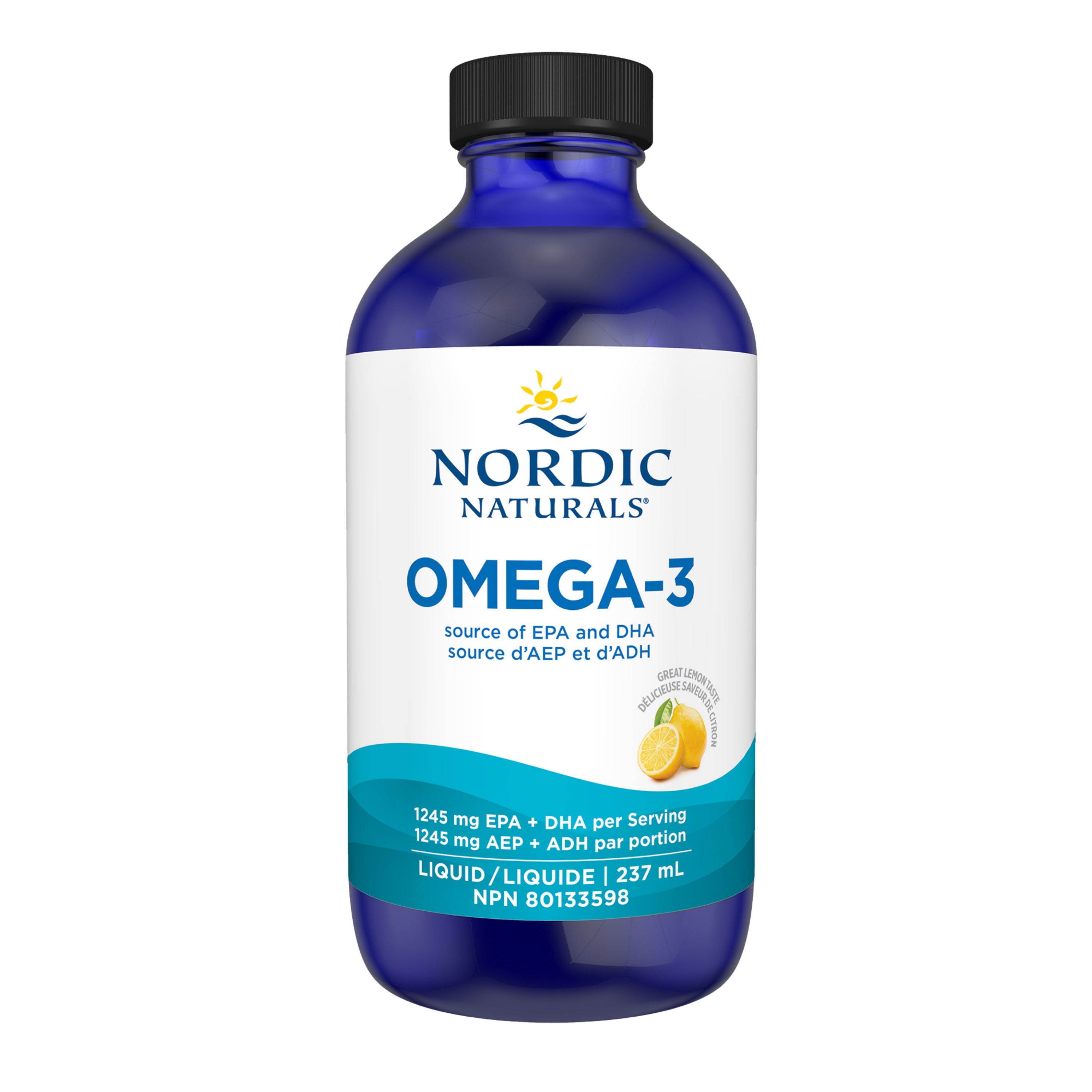 Nordic Naturals Lemon Liquid Omega-3