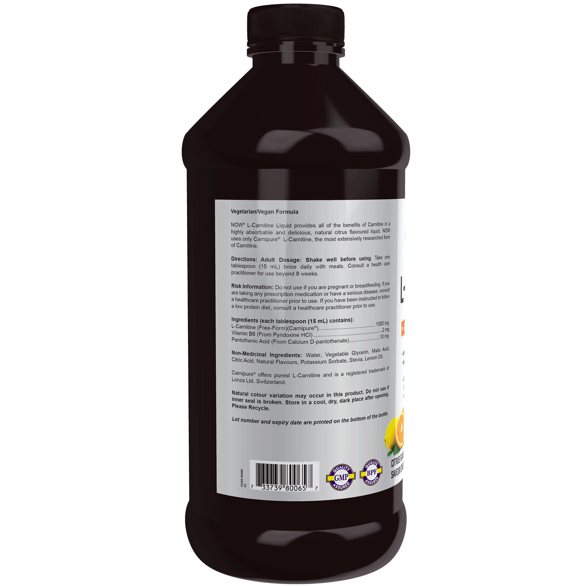 L-Carnitine Citrus Flavour Liquid