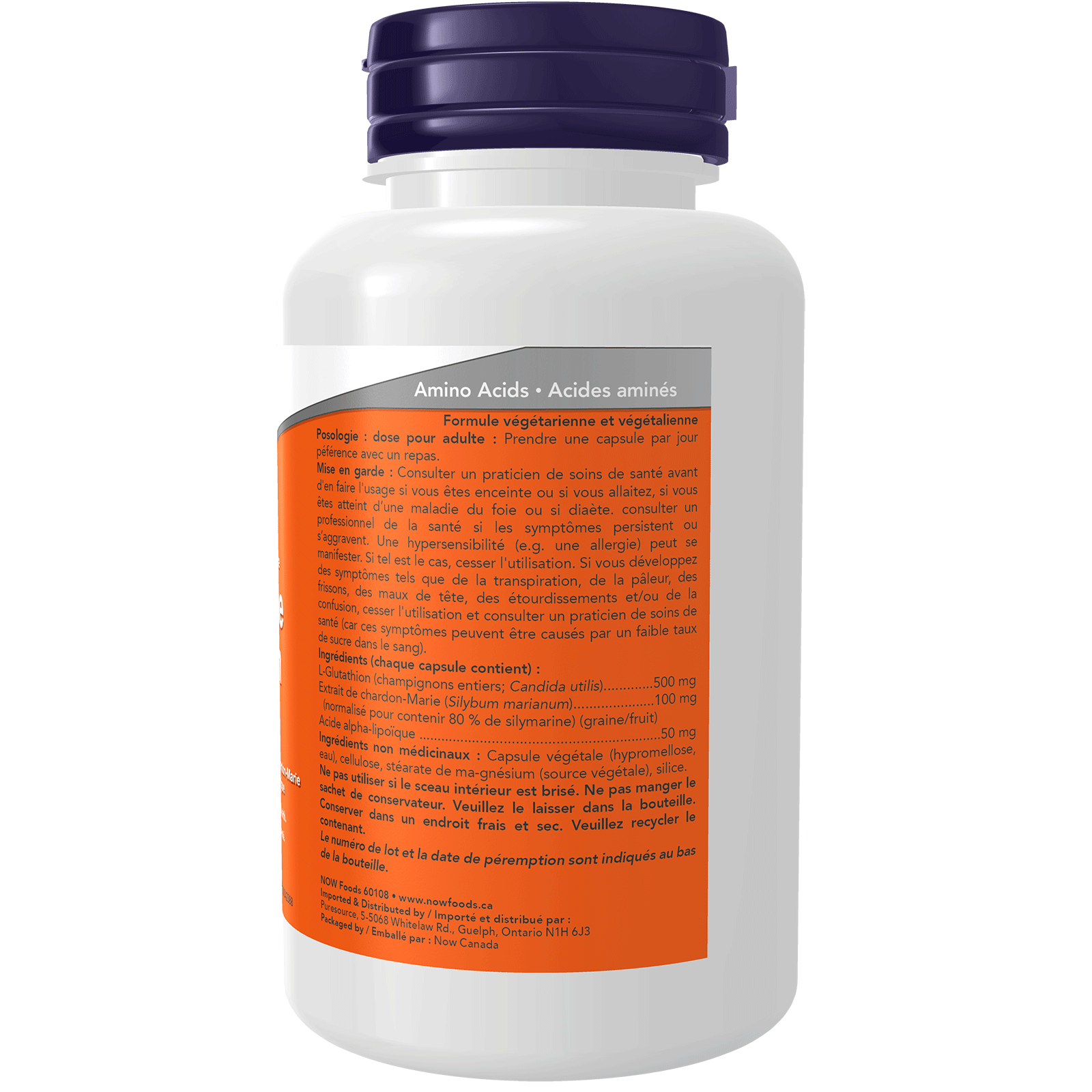 Now Glutathione - 500Mg