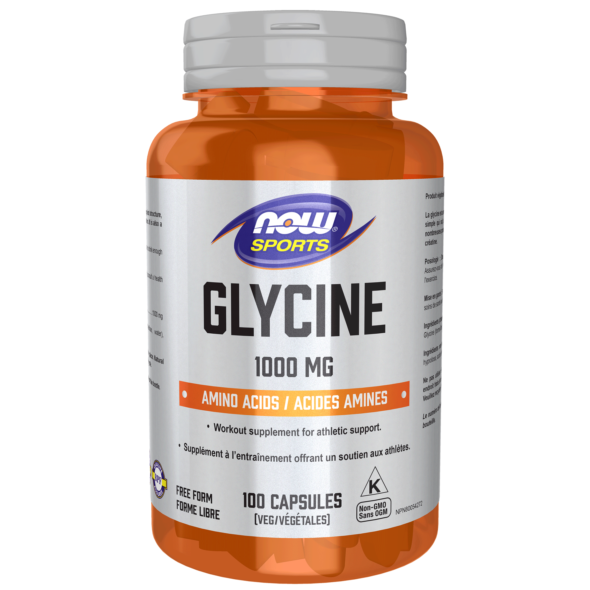 Now Glycine - 1000mg
