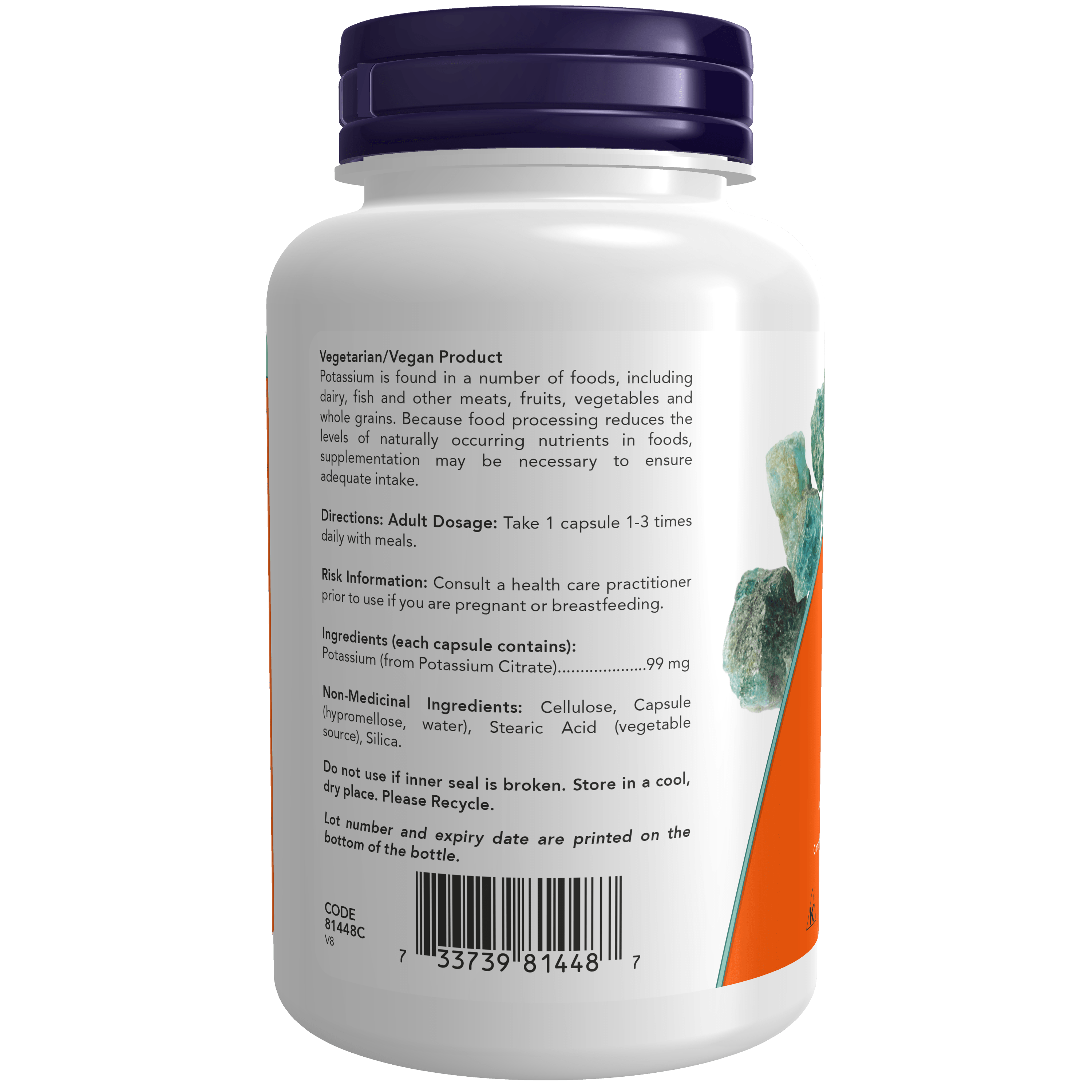 Potassium Citrate - 99mg