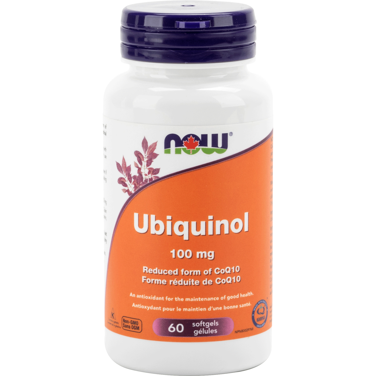 Now Ubiquinol - 100mg
