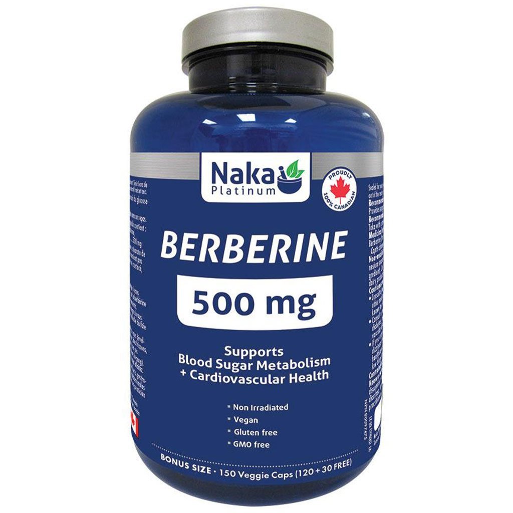Naka Berberine 500 mLg (150 Count)