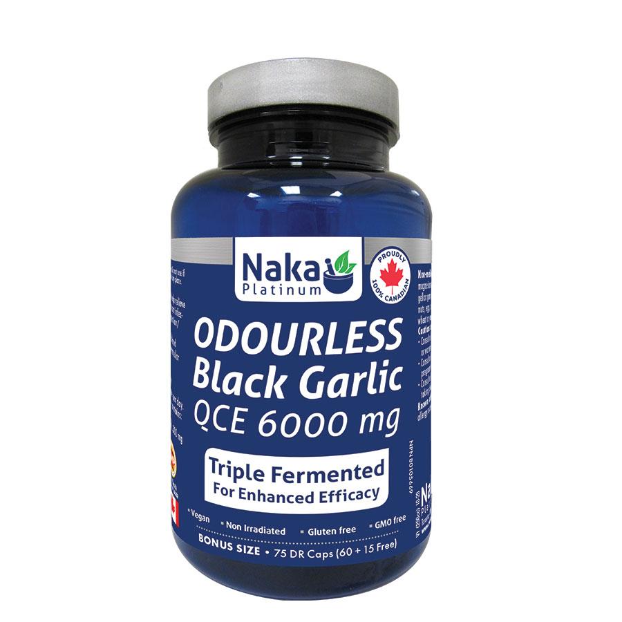 Naka Odourless Black Garlic 3x Fermented