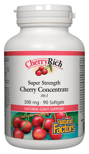 Natural Factors Cherry Concentrate 500Mg