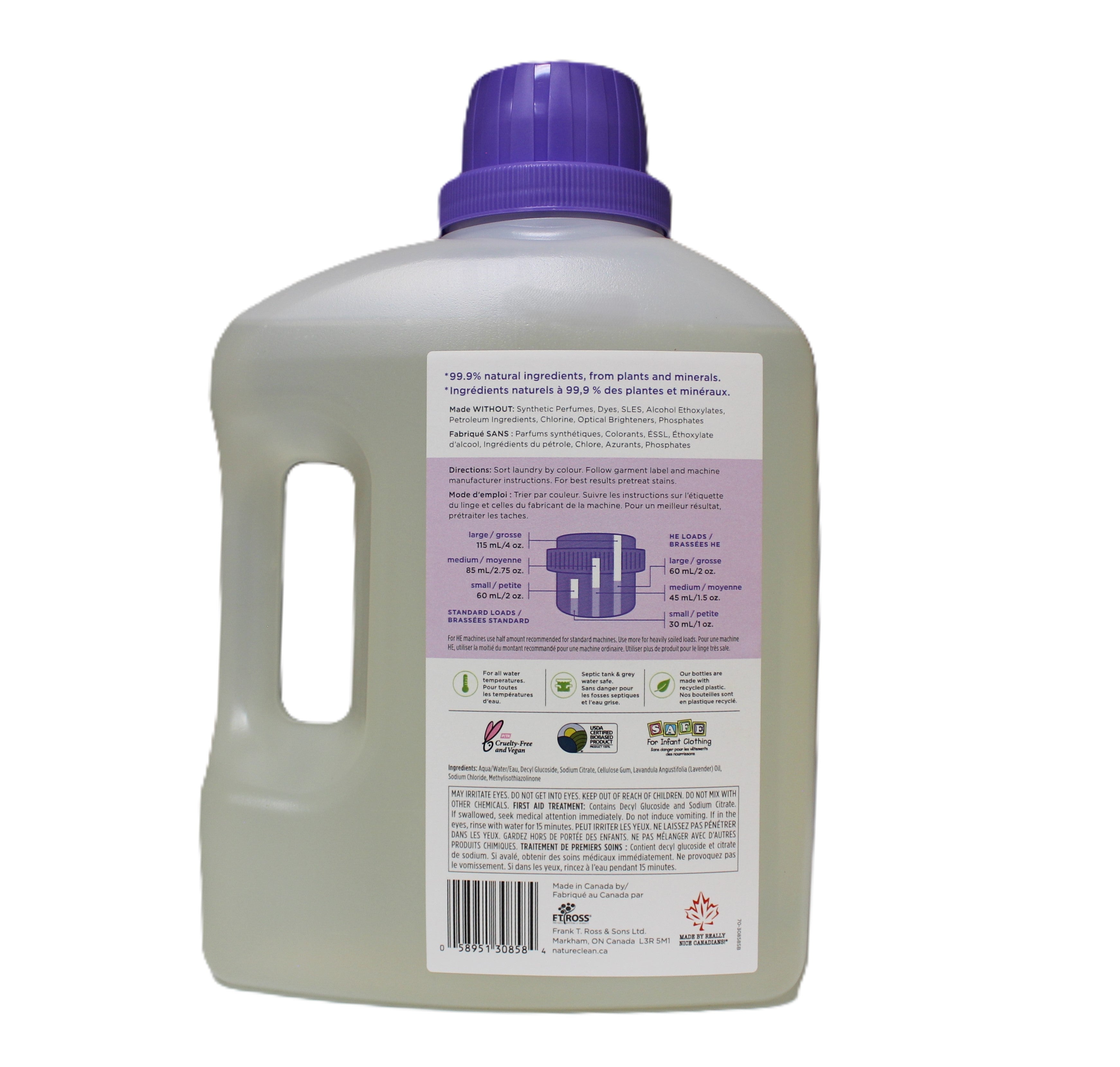 Nature Clean Lavender Fields Laundry Liquid