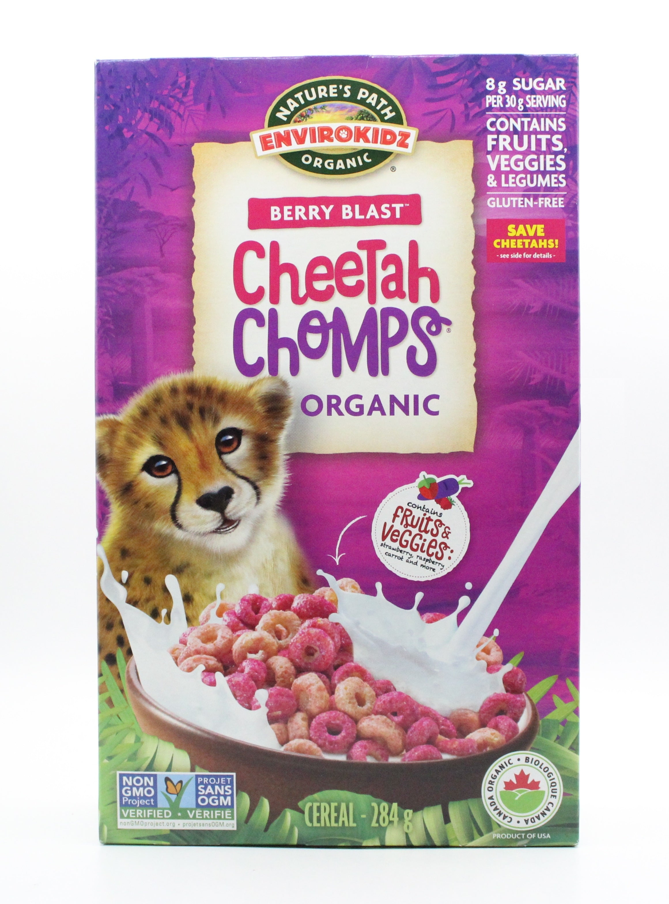 Gluten Free Cheetah Chomps Cereal