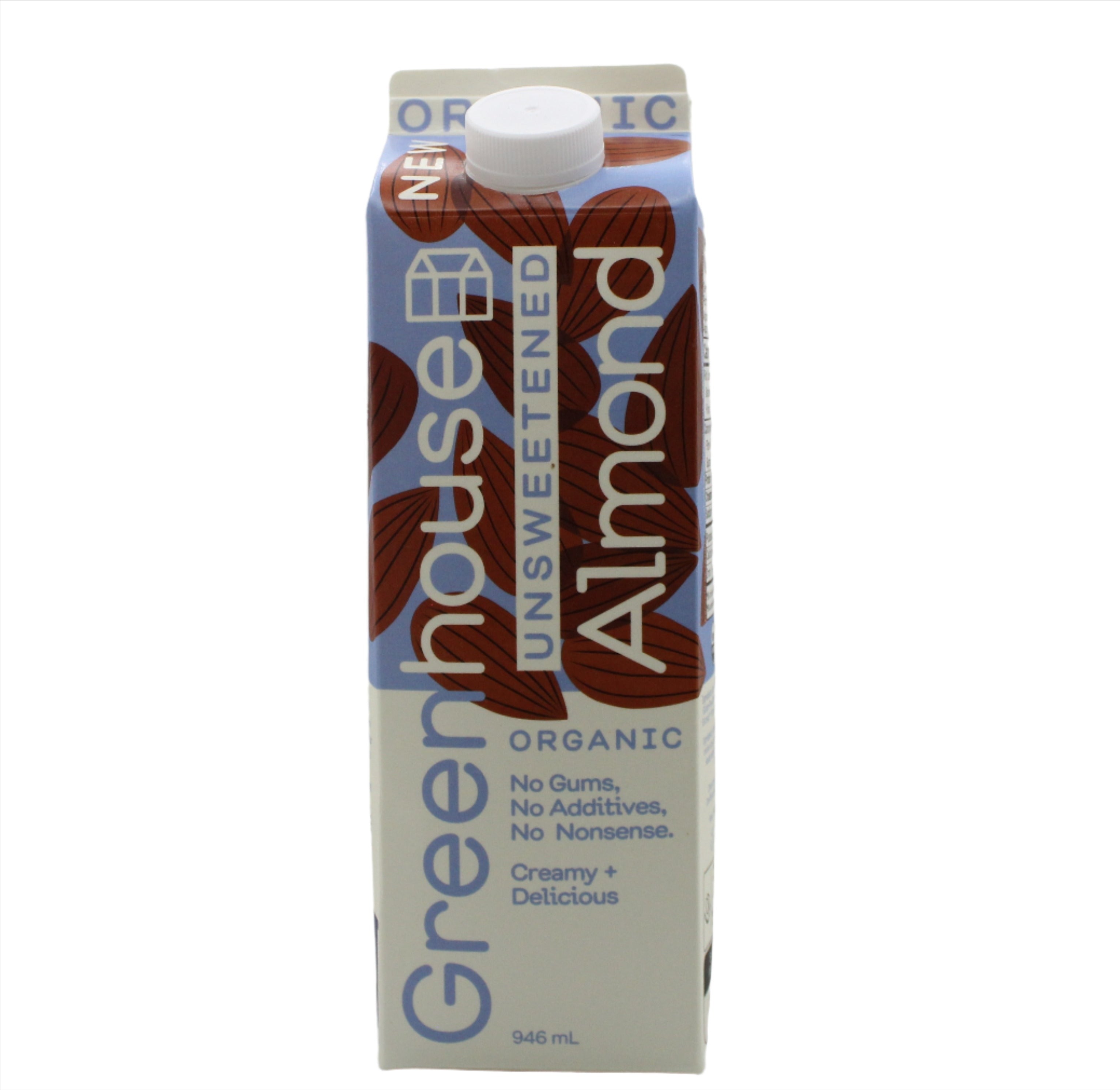 Greenhouse Unsweetened Almondmilk Gable Top