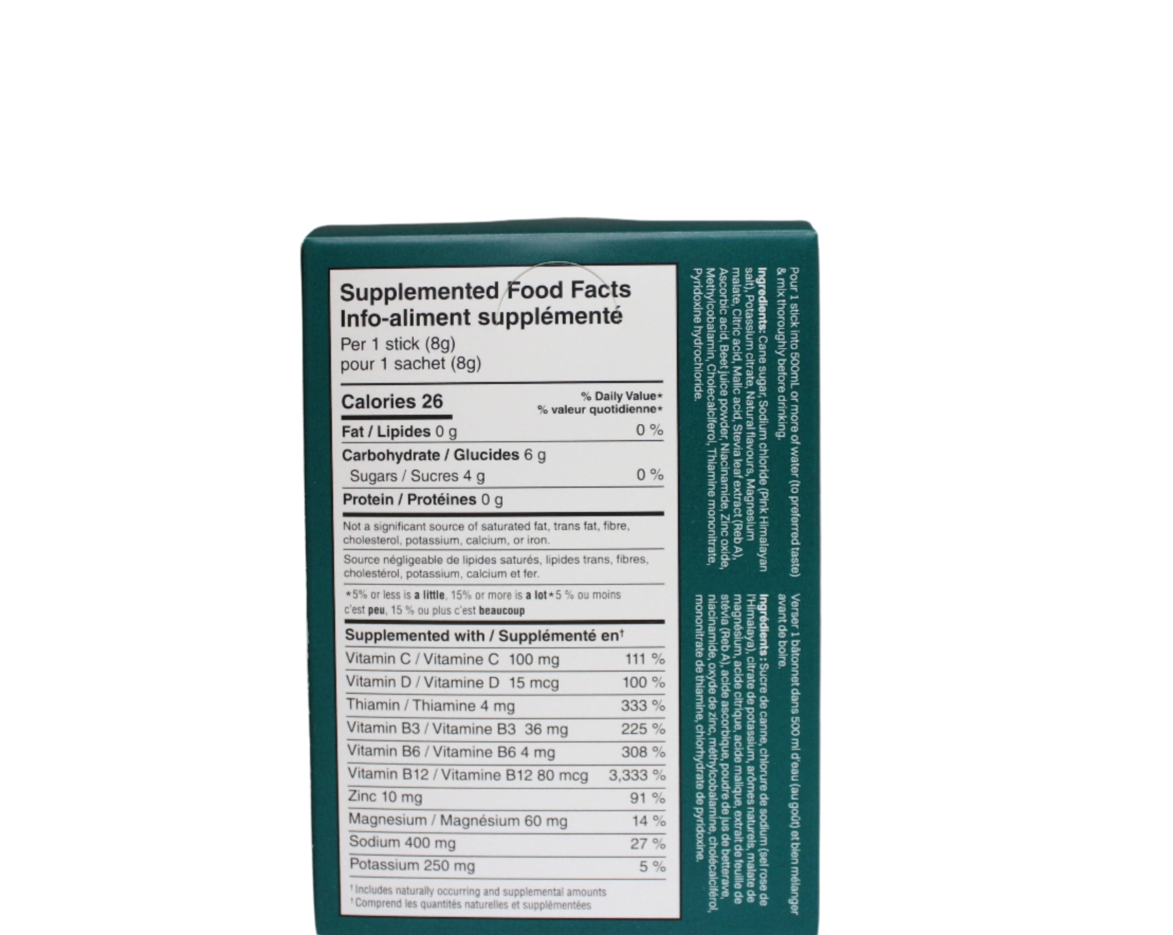 NoDaysWasted Watermelon Lemonade Electrolyte Drink Mix Box