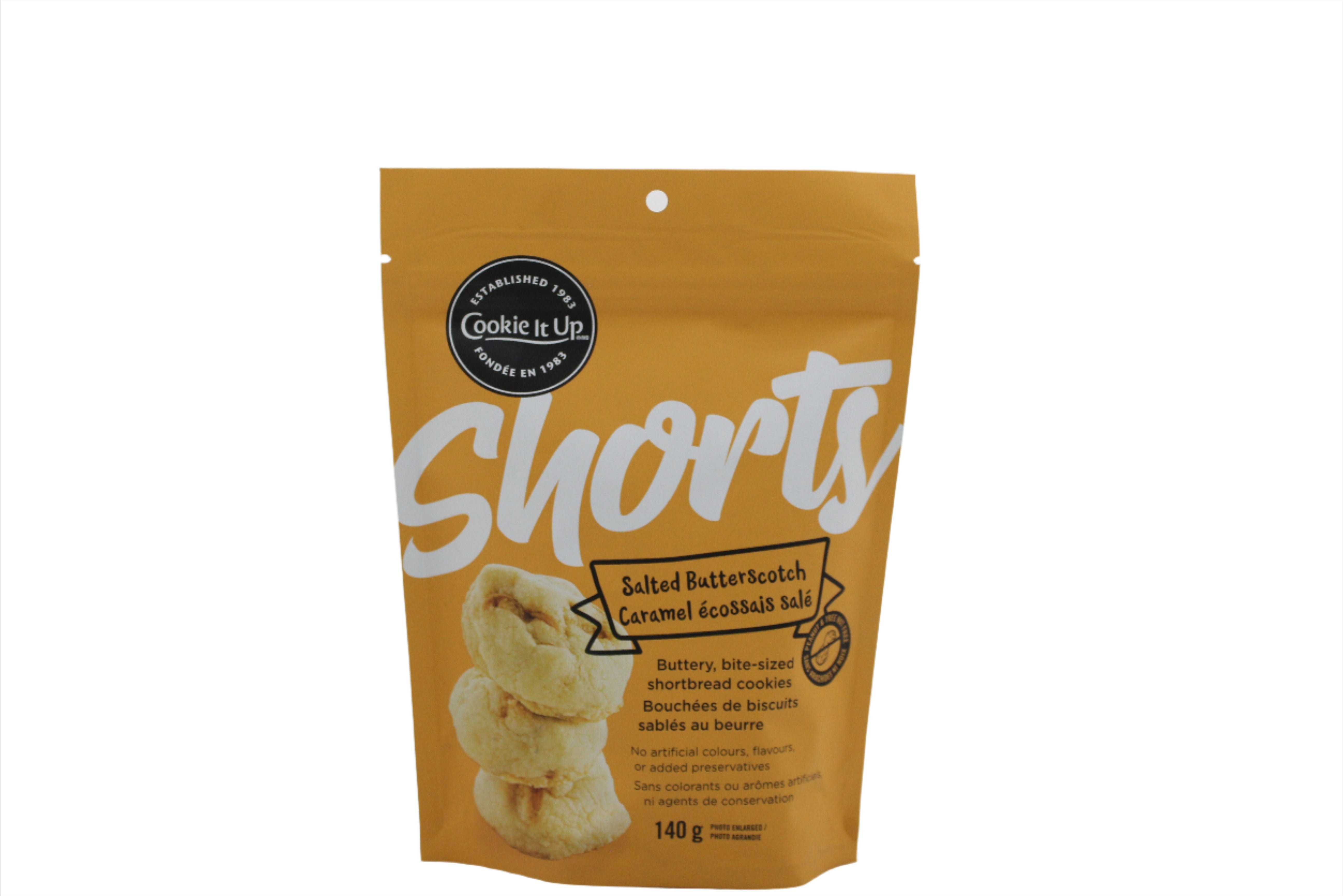 Cookie it up Salted Butterscotch Caramel Shorts