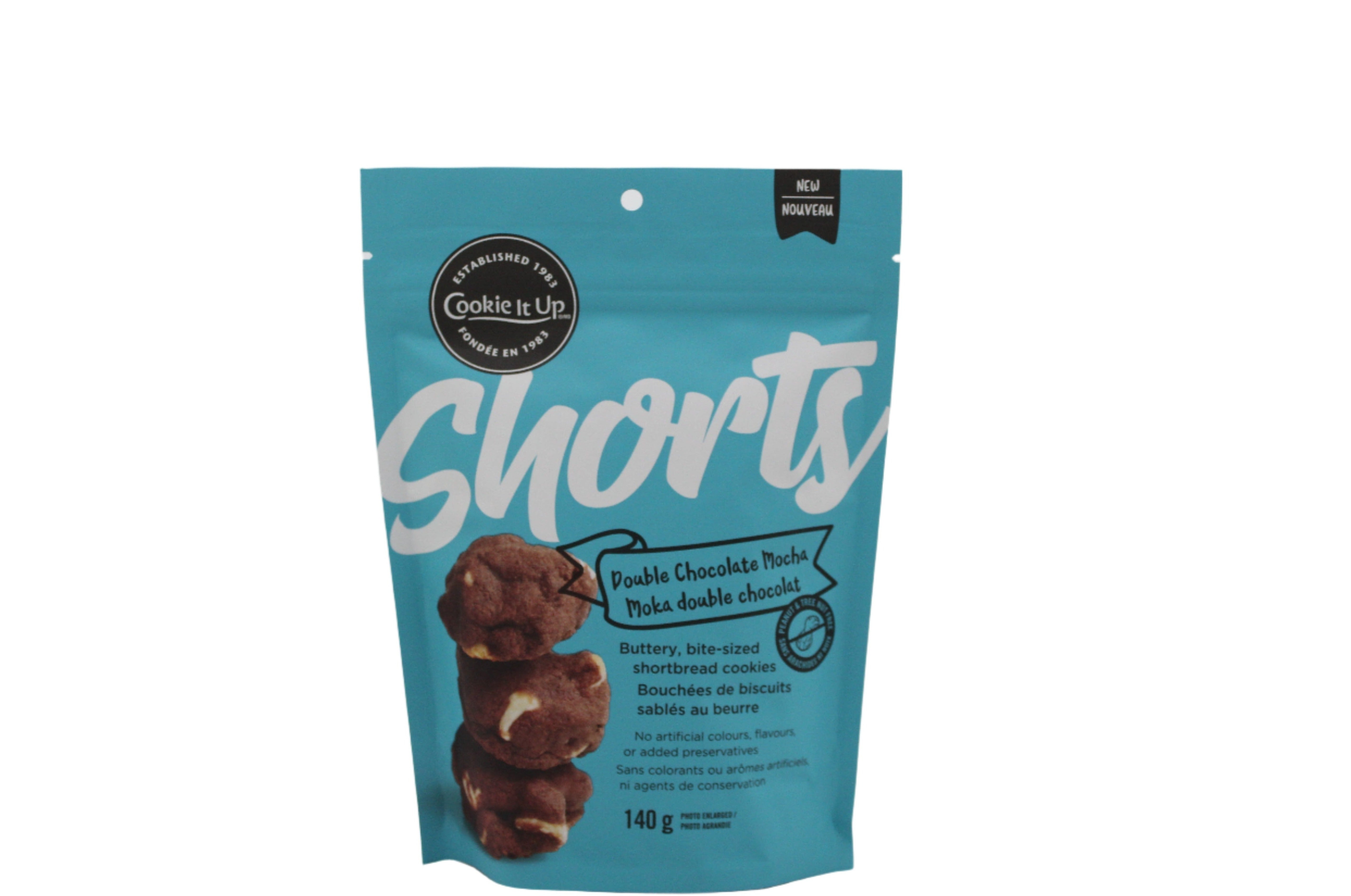 Cookie it Up Double Chocolate Mocha Shorts Cookies