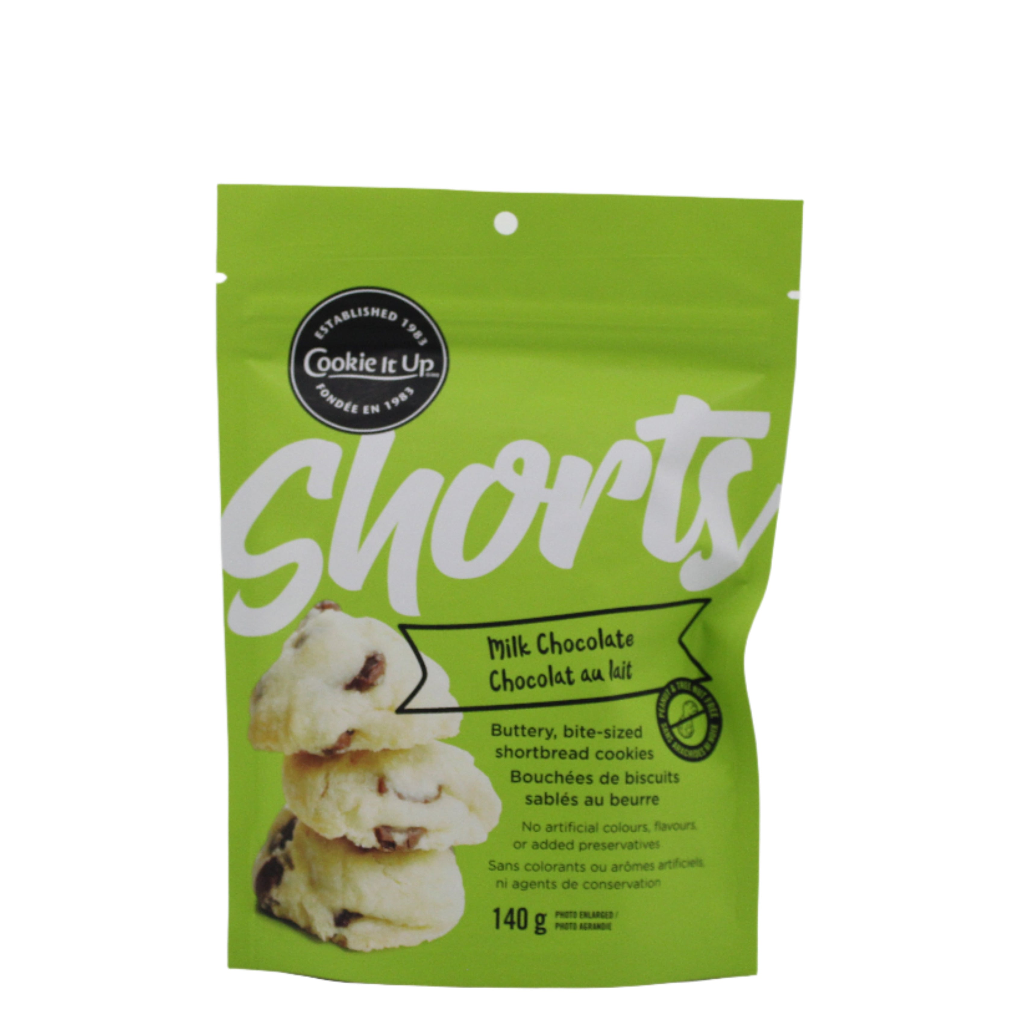 Cookie it up Milk Chocolate Chip Shorts