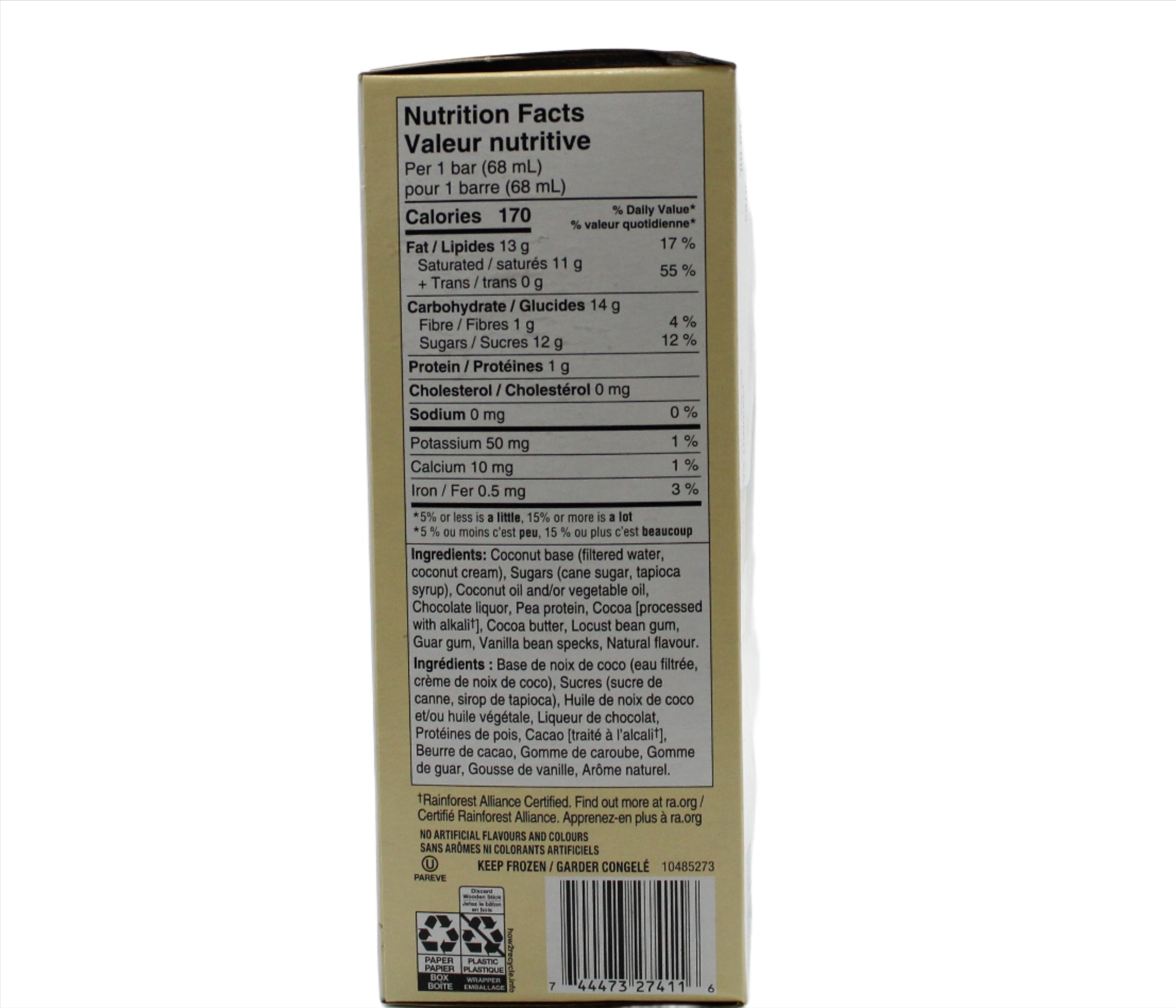 So Delicious Chocolate Covered Vanilla Mini Bars