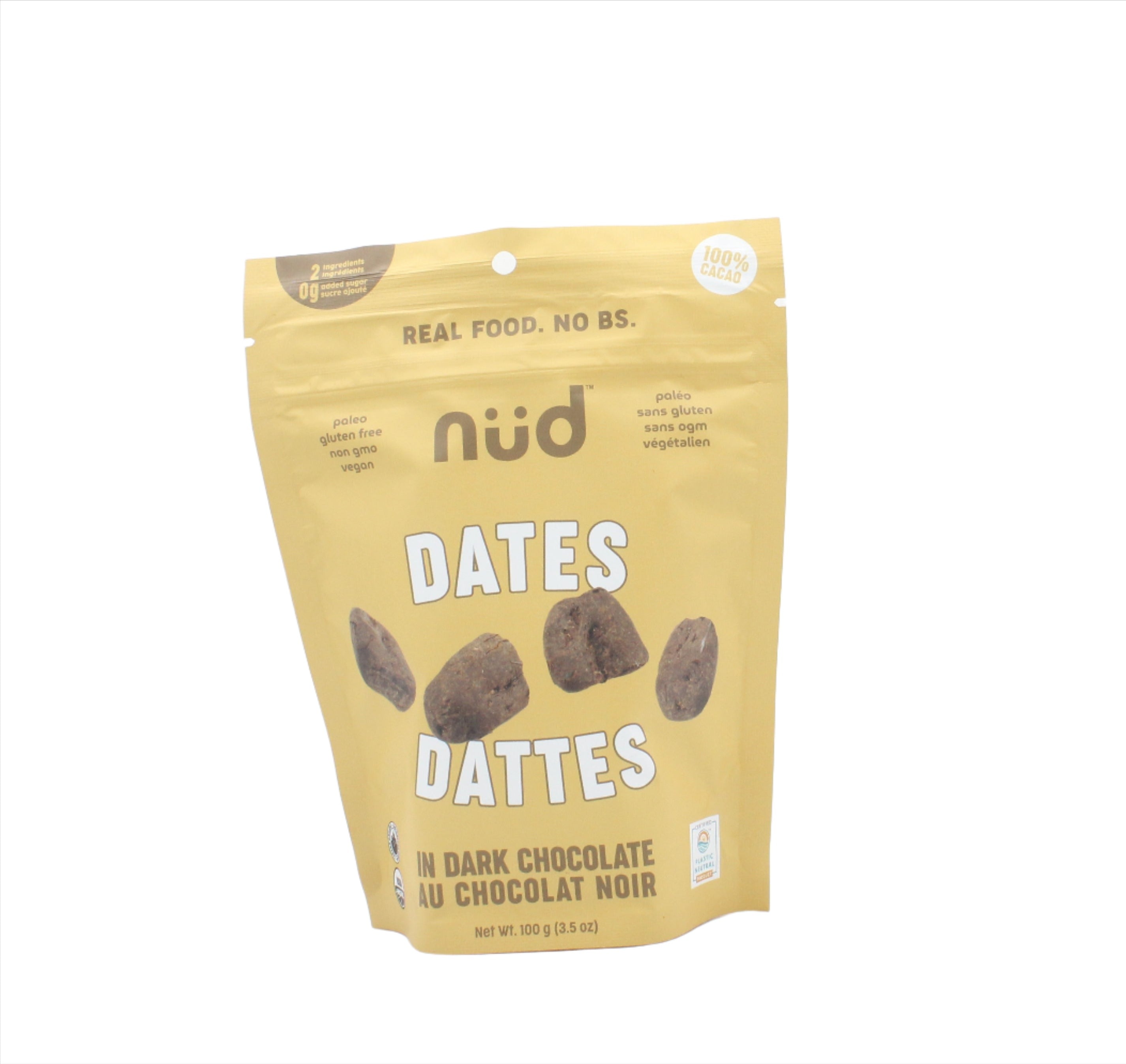 Nud Dark Chocolate Covered Dates