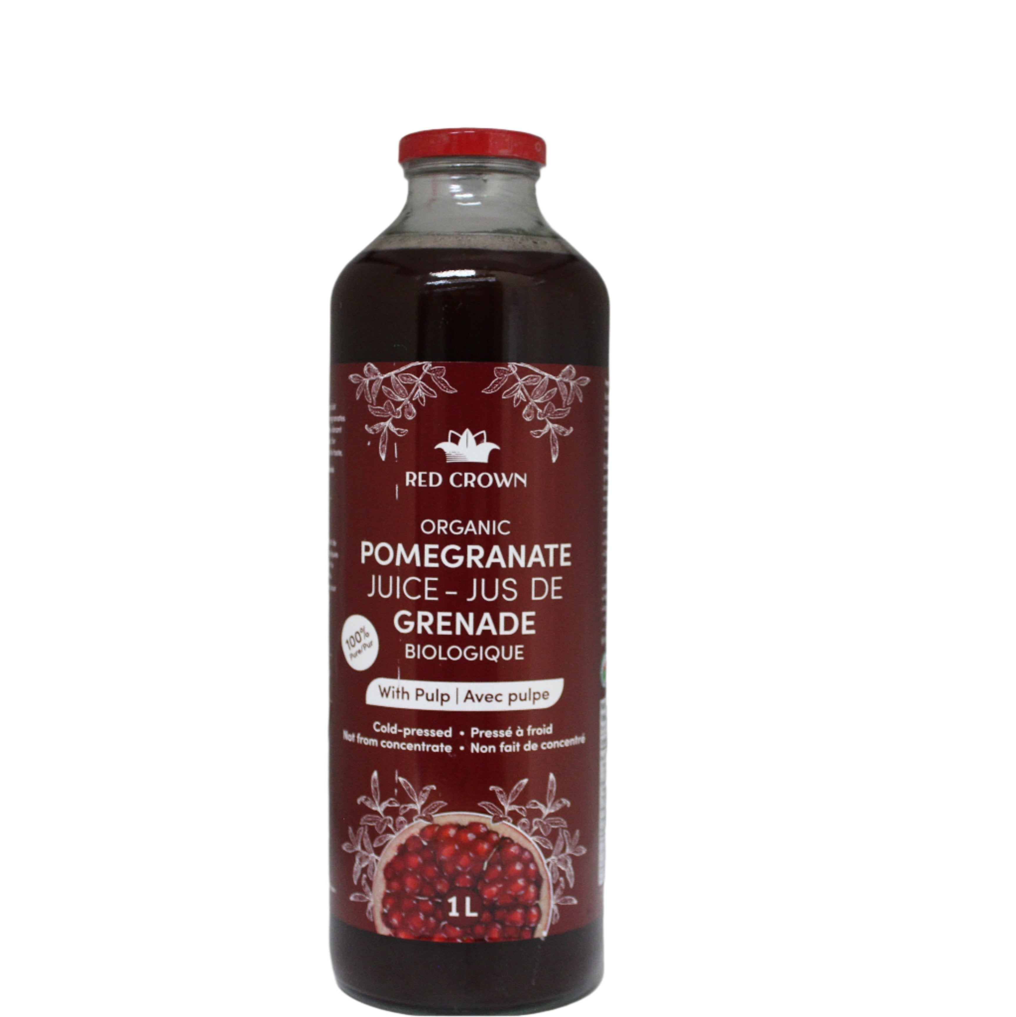 Red Crown Organic Pomegranate Juice with Pulp