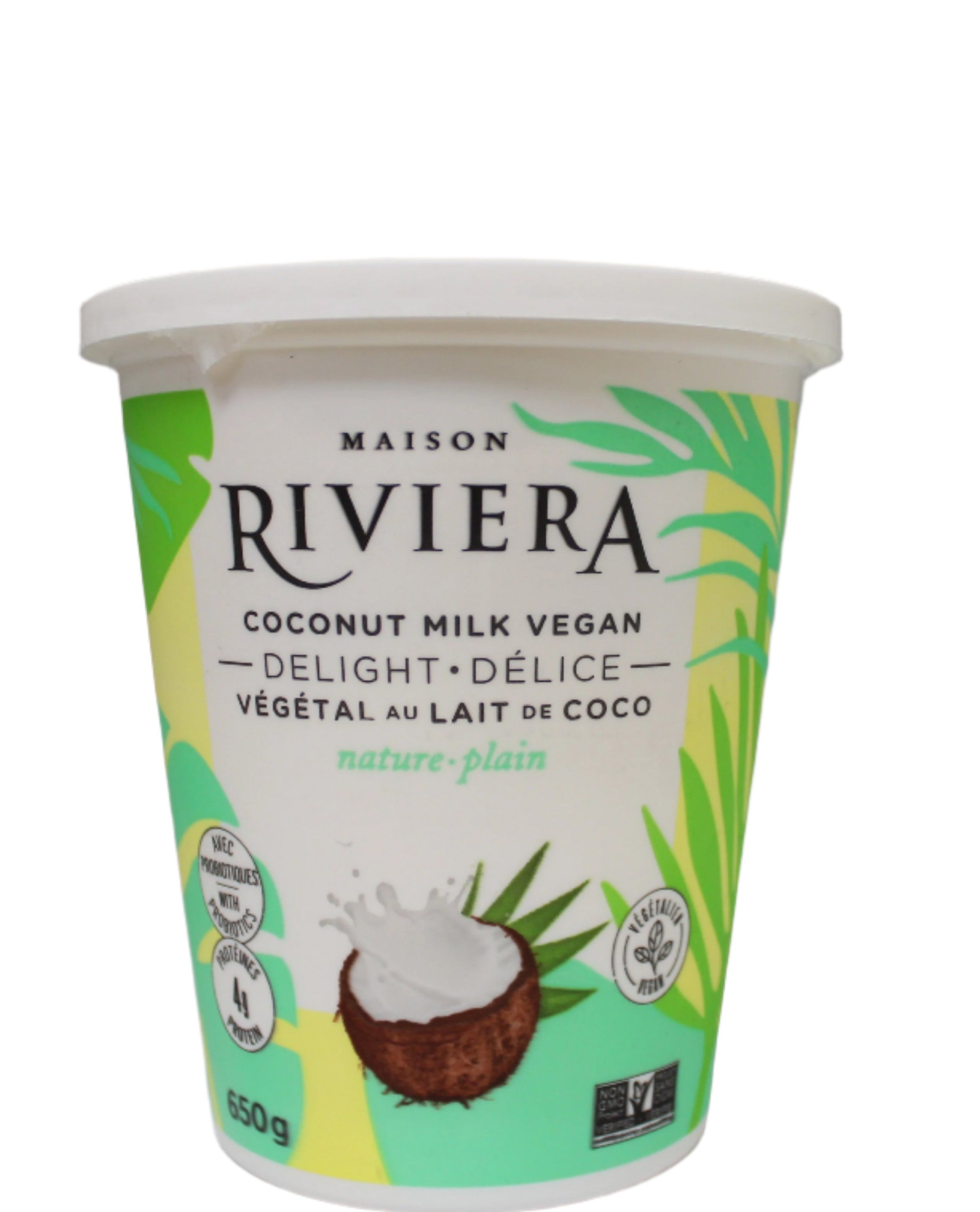 Riviera Coconut Vegan Yogurt - Plain