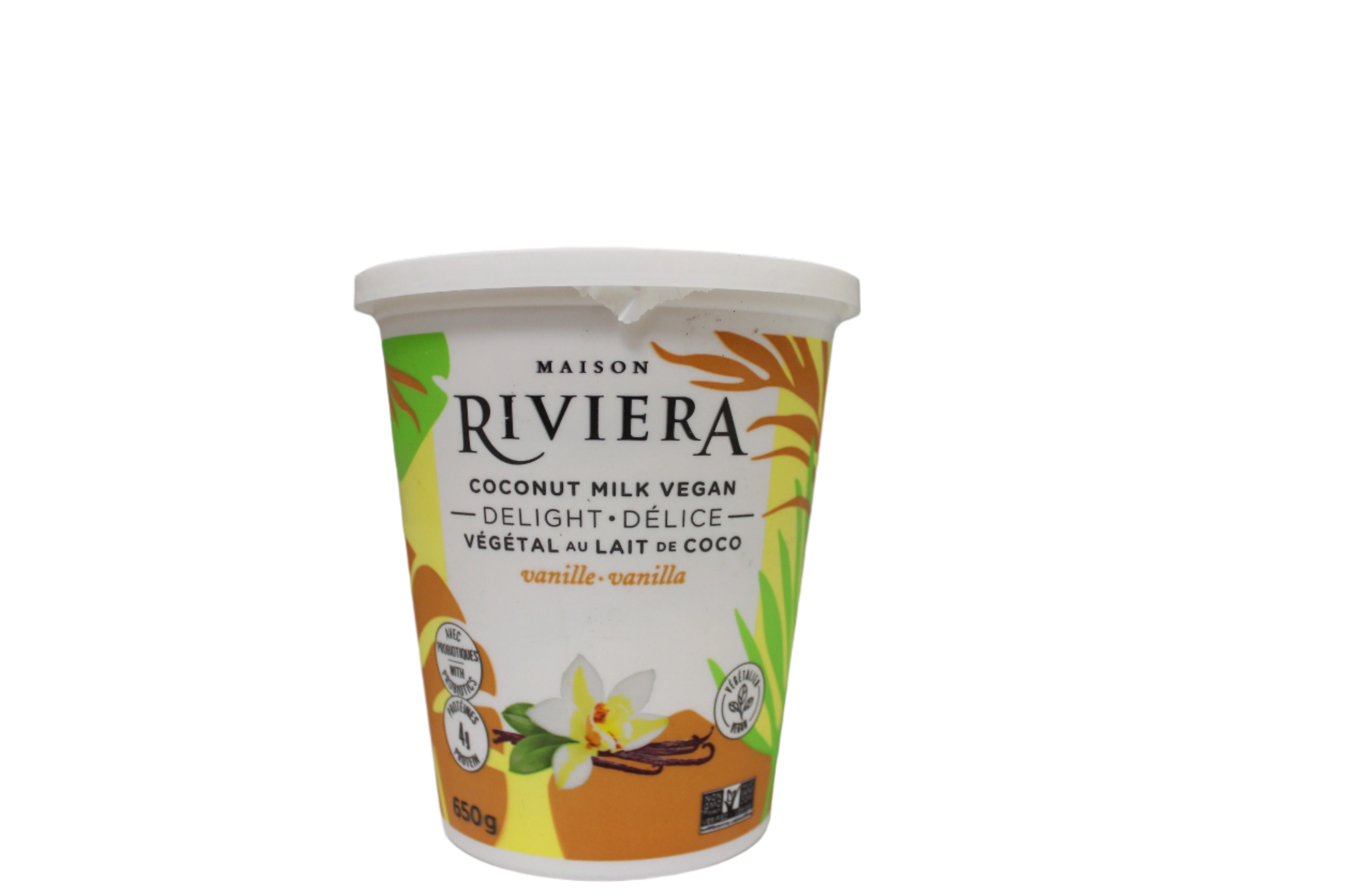 Riviera Coconut Vegan Yogurt - Vanilla