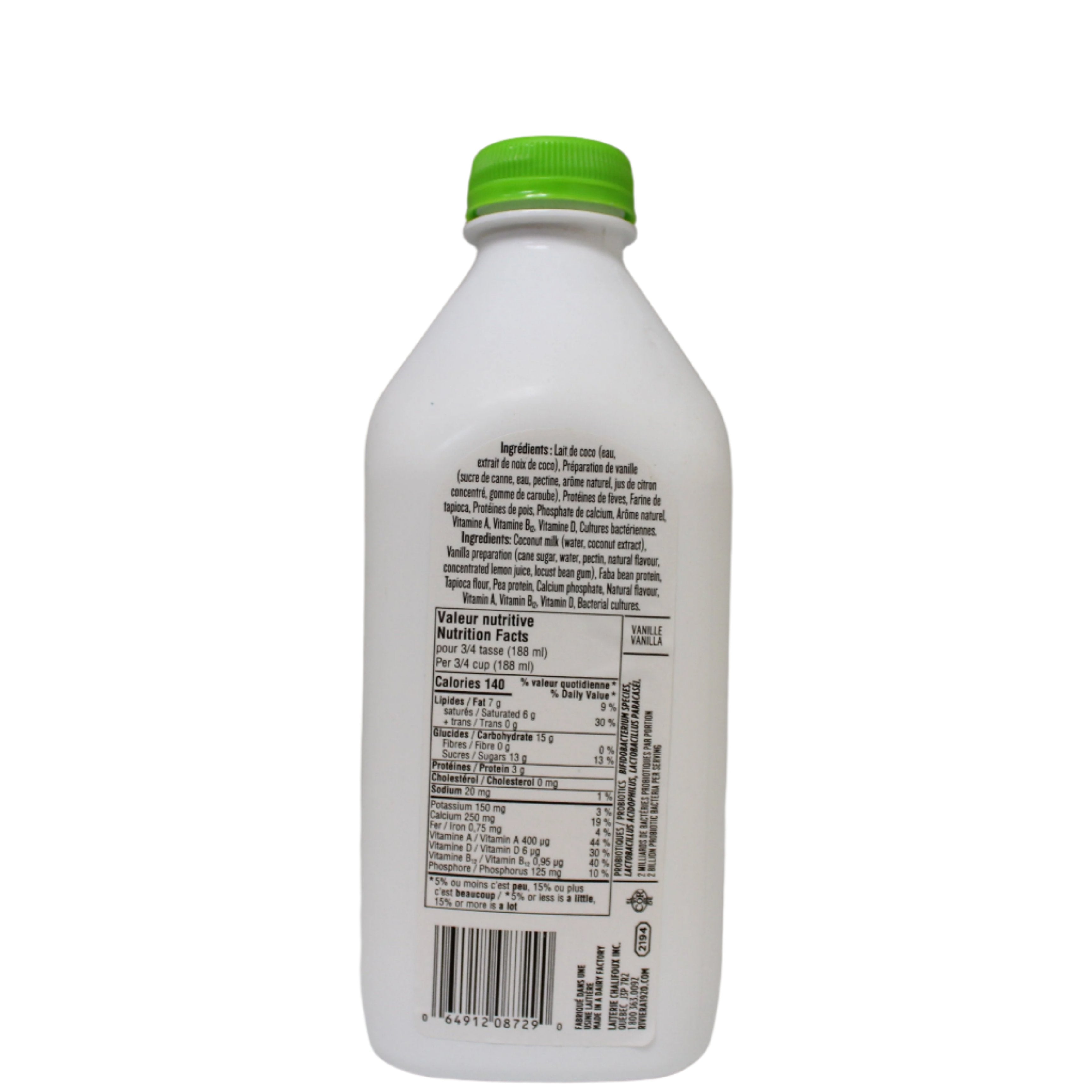 Riviera Coconut Vegan Kefir - Vanilla