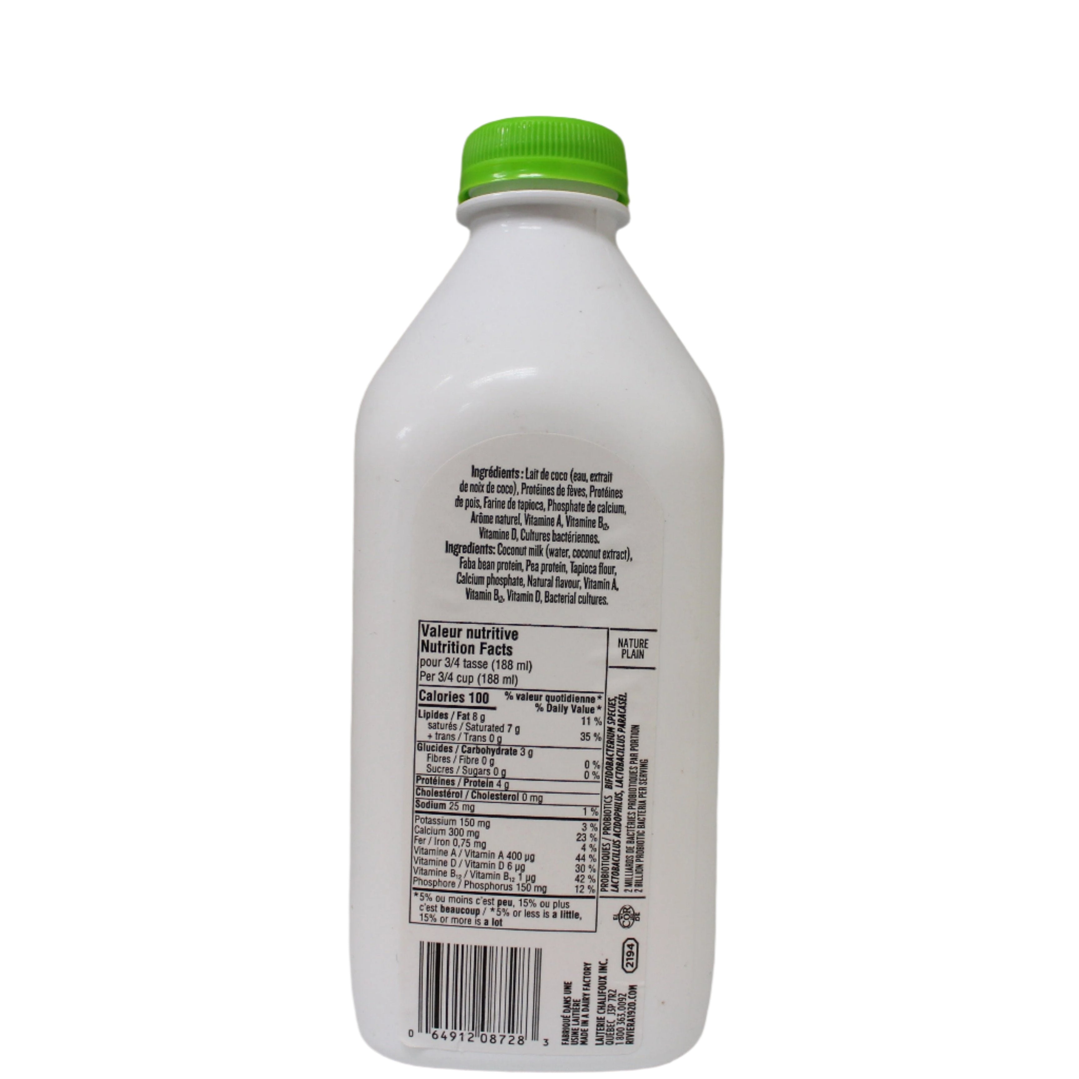 Riviera Coconut Vegan Kefir - Plain