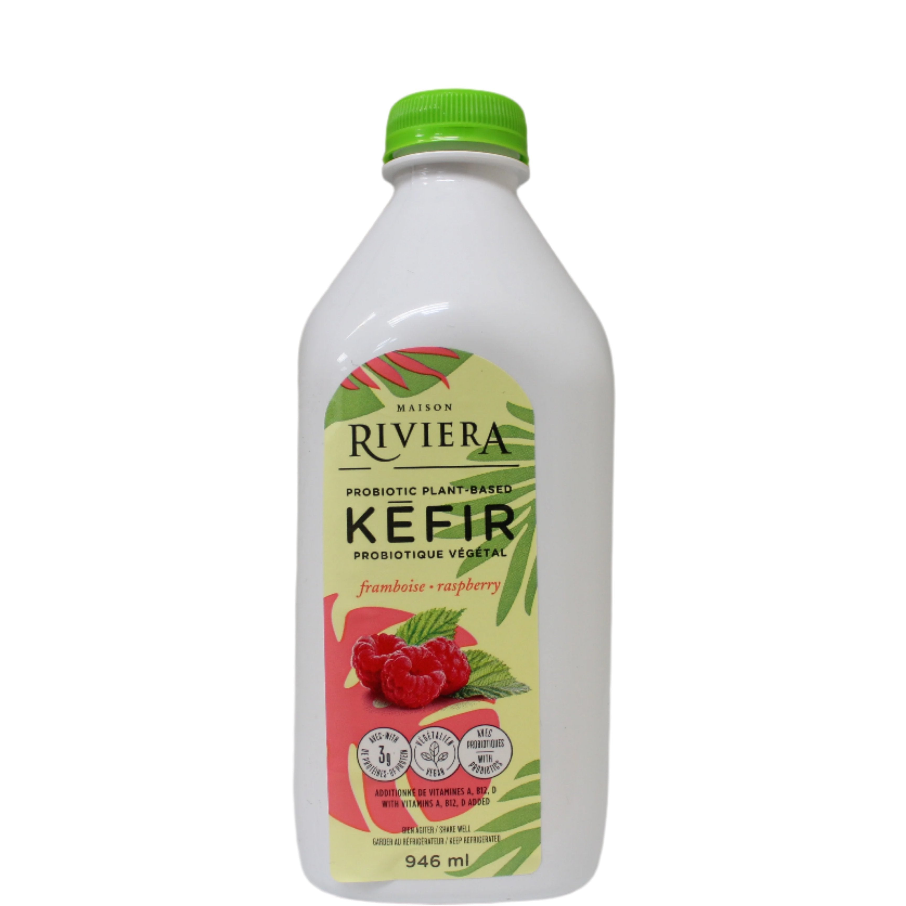 Riviera Coconut Vegan Kefir - Raspberry