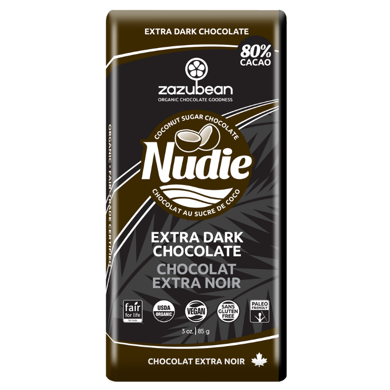 Zazubean Organic Nudie Chocolate