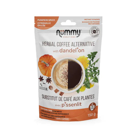 Nummy Creations Pumpkin Spice Herbal Coffee Alternative