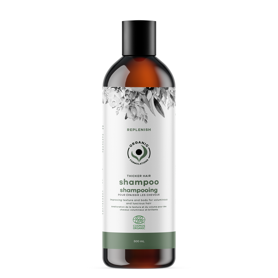Organic Formulations Replenish Shampoo