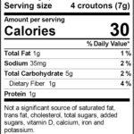 Olivia's Organic Garlic & Herb Croutons