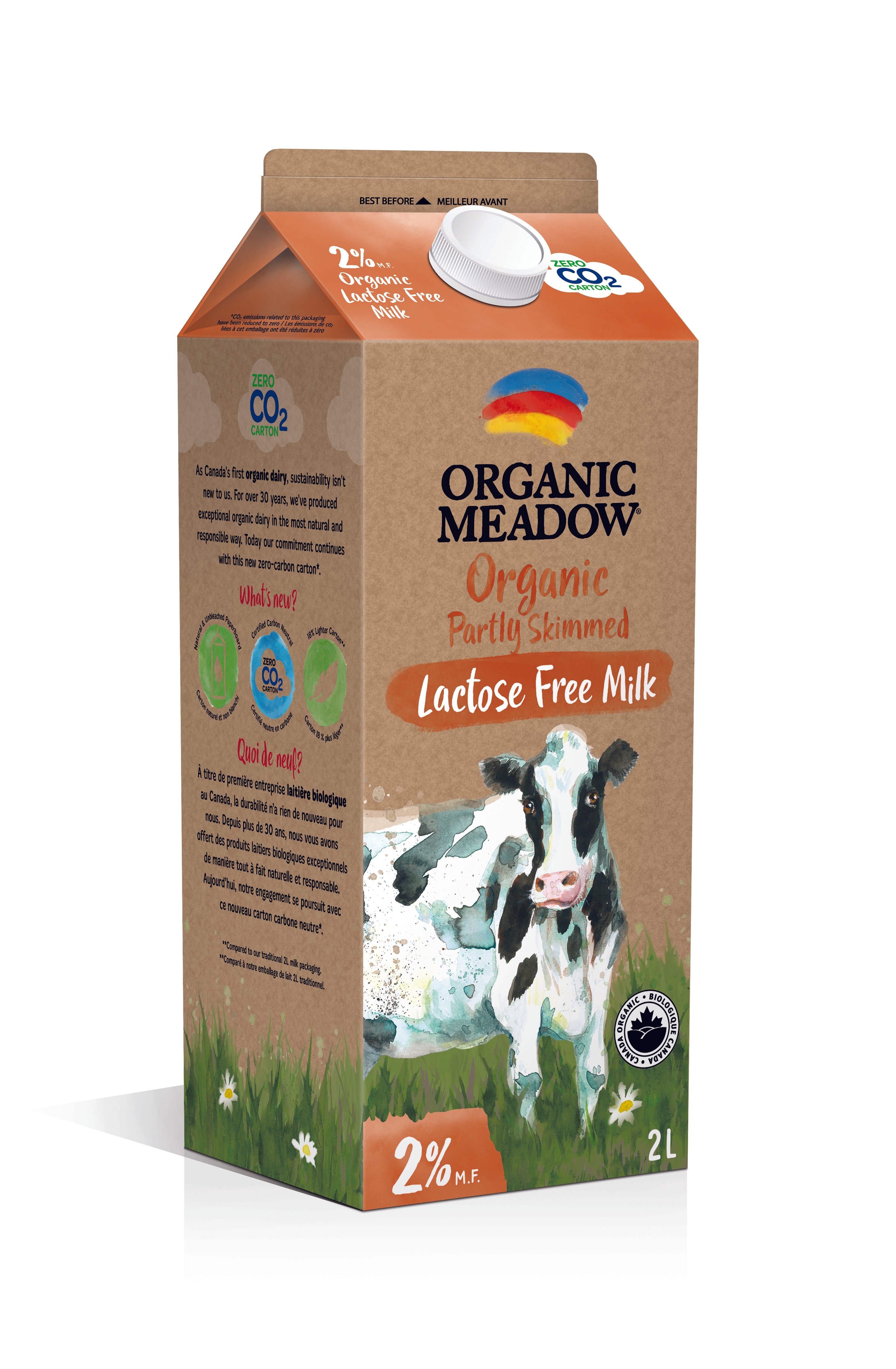 Organic Meadow Organic Lactose-Free 2% Milk