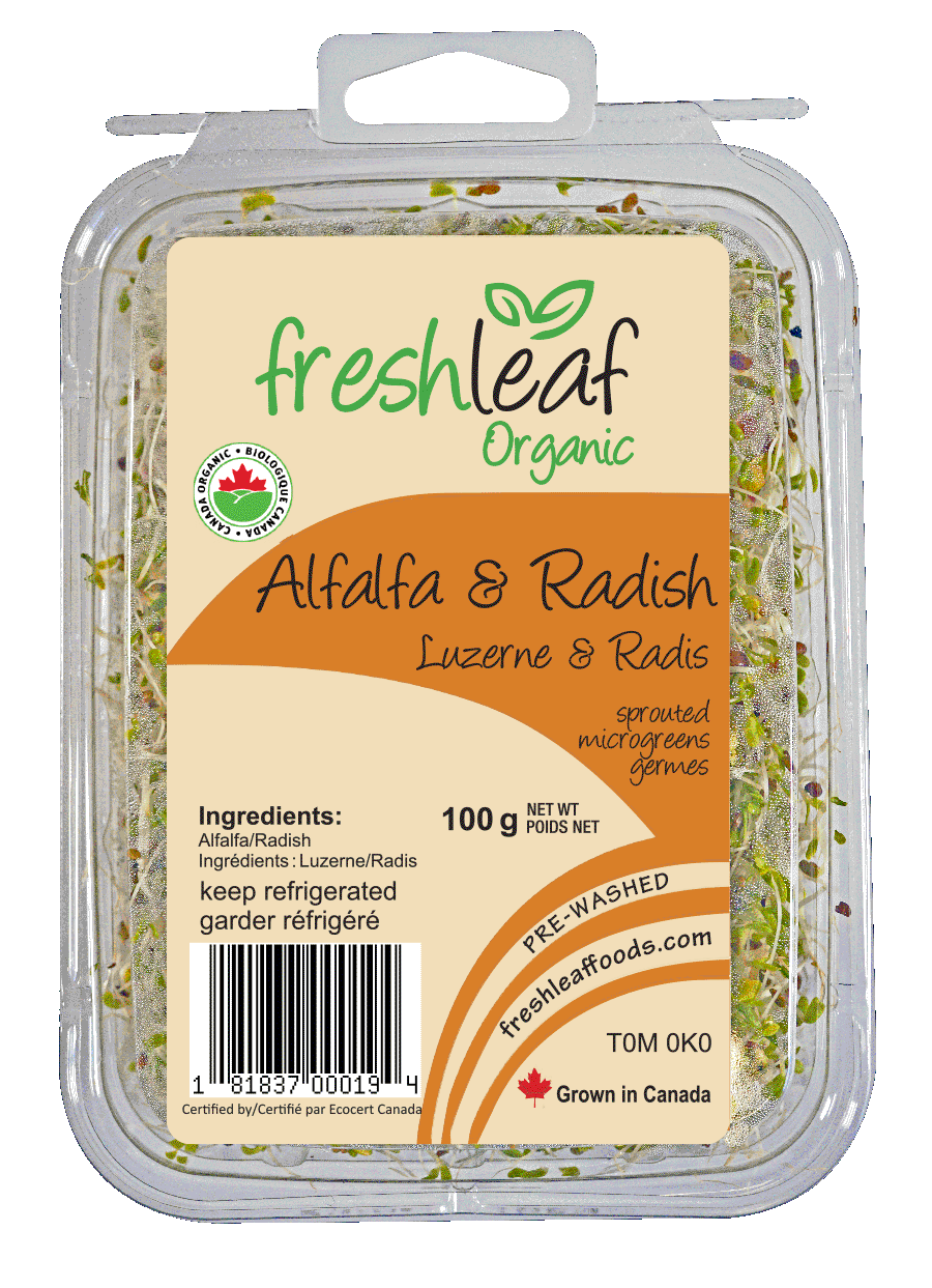 Freshleaf Sprou Organic Alfafa & Radish Sprouts