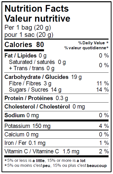 Origo Freeze Dried Apples