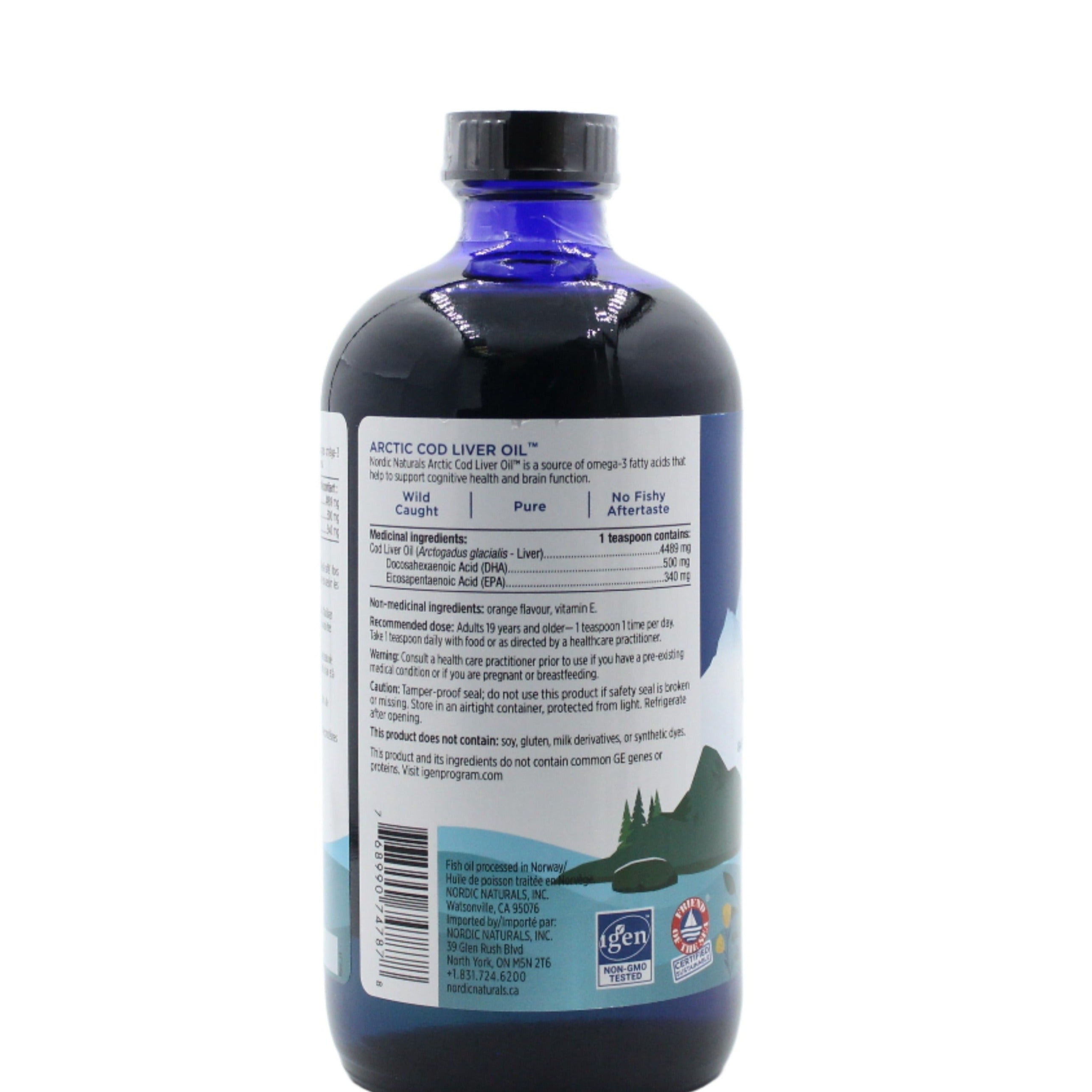 Nordic Naturals Orange Cod Liver Oil