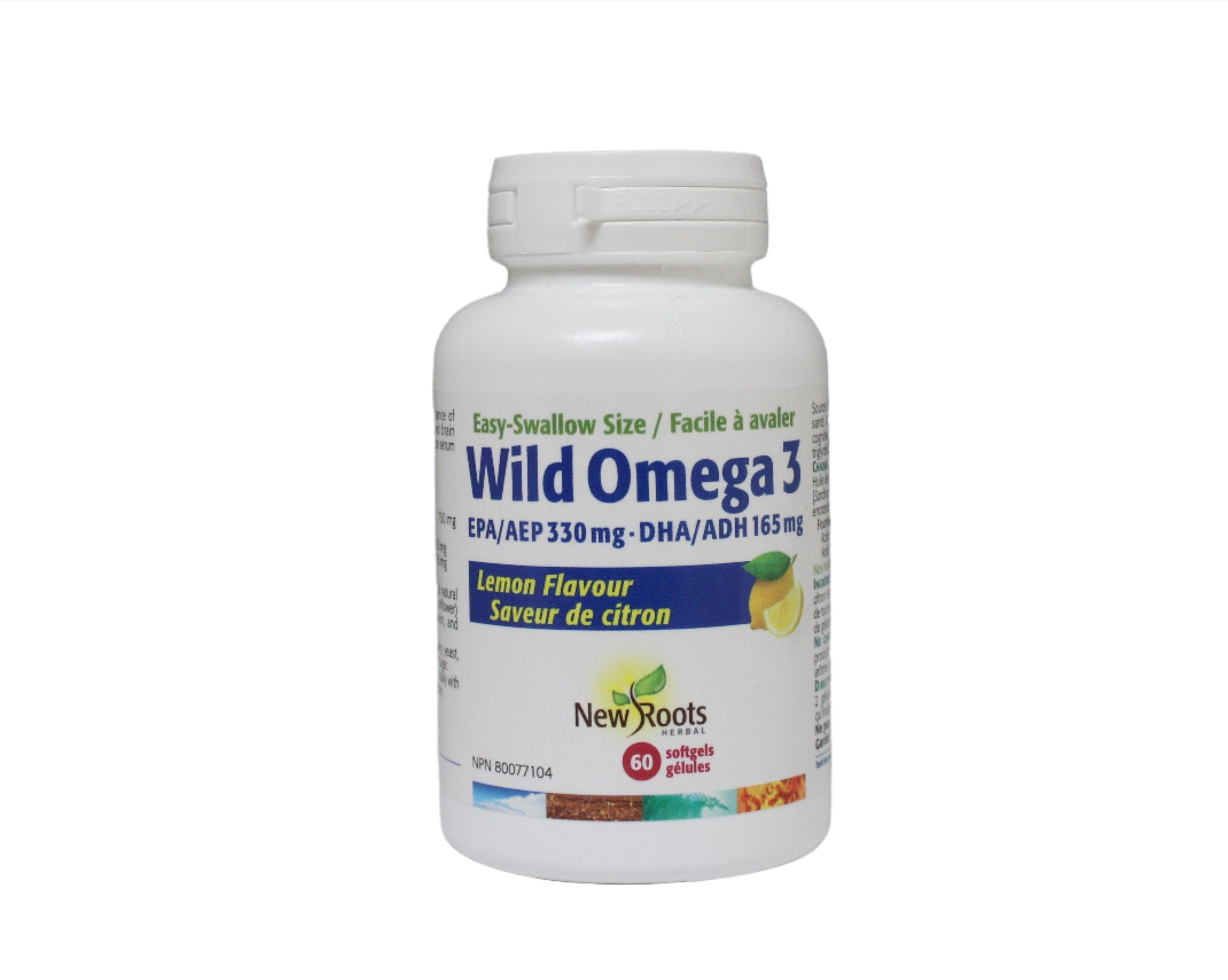 New Roots Lemon Wild Omega 3